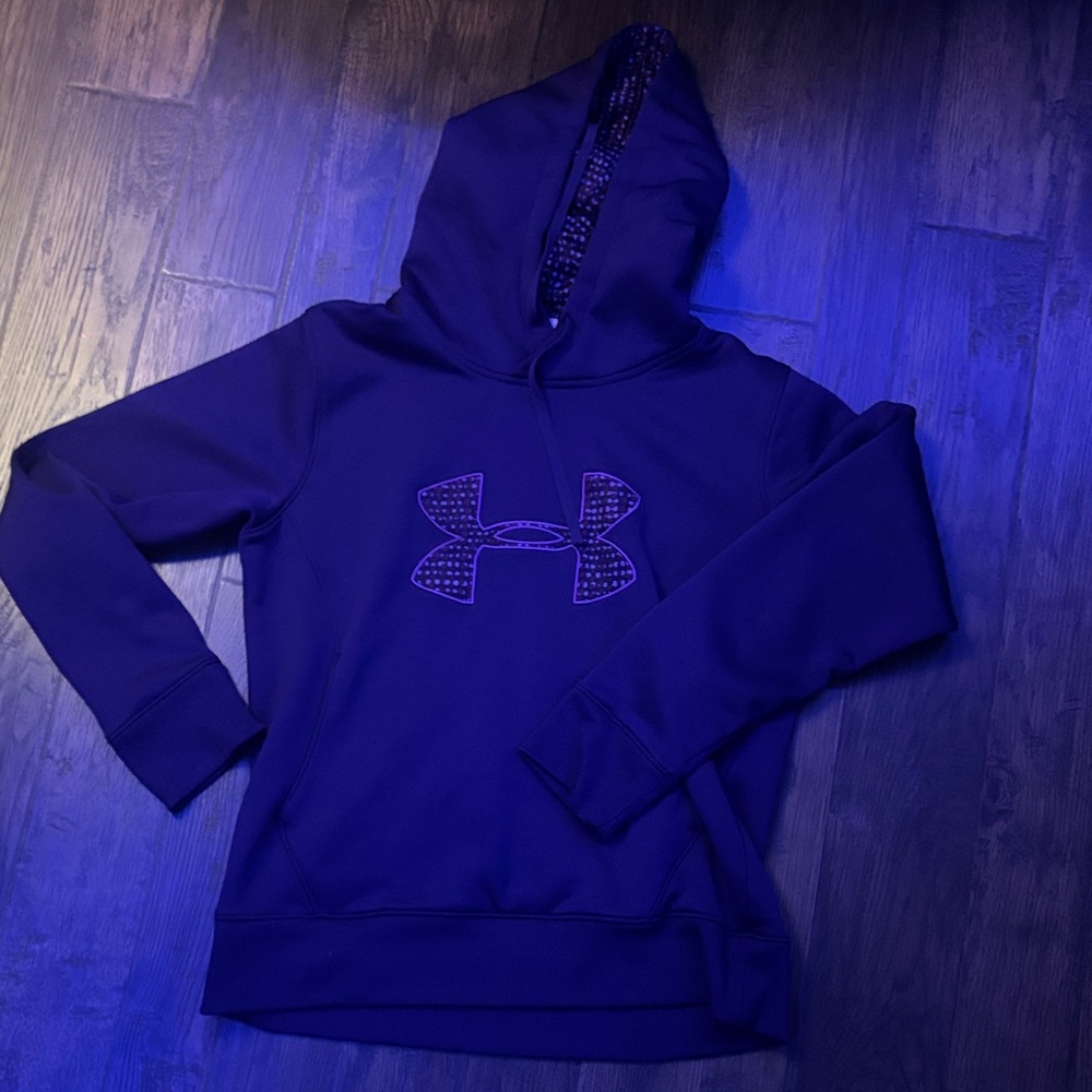 Under Armour Purple Hooded Sweatshirt